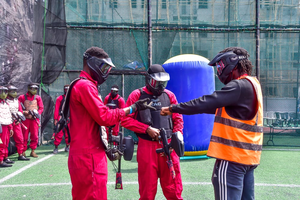 leisure sports paintball play